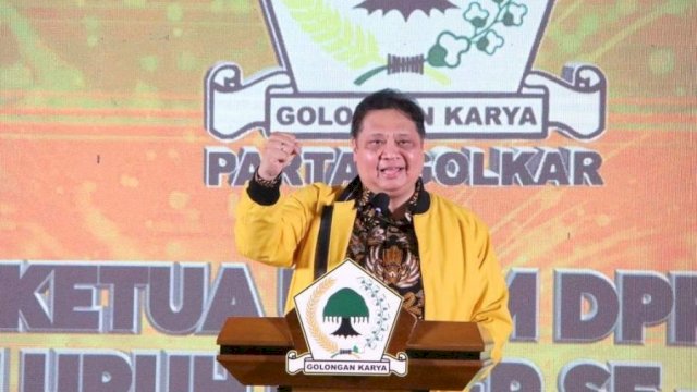 Ketua Umum Partai Golkar, Airlangga Hartarto. Ist