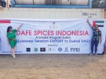 Penuhi Permintaan Luar Negeri, Dafe Spices Indonesia Ekspor Perdana Rempah ke Dubai