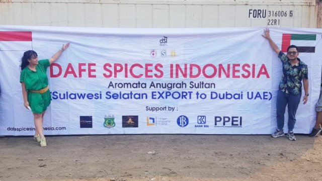 Penuhi Permintaan Luar Negeri, Dafe Spices Indonesia Ekspor Perdana Rempah ke Dubai