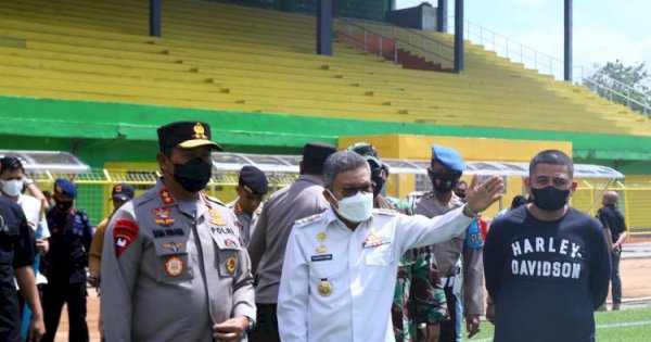 1000 Personel Gabungan Amankan Laga PSM vs Bali United di Parepare