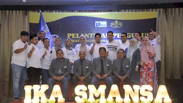 Resmi Dilantik, IKA Smansa Makassar 2006 Harapkan Alumni Jangan Lupa Sekolah