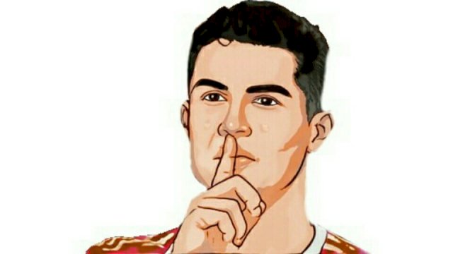 Karikatur Cristiano Ronaldo: Dodi/Harianews