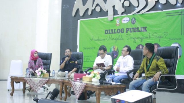 Dialog Publik yang digelar oleh Mitra Sulawesi, Rabu (20/7). Ist