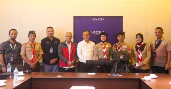 Semen Tonasa Dukung Kontingen Pramuka Pangkep Ikuti Jambore Nasional