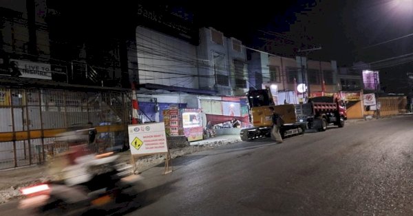 Jalan Antang Dikerja 500 Meter, Pemprov Mulai Benahi Drainase