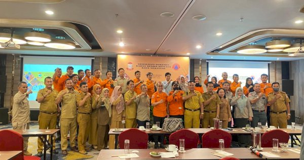 BPBD Makassar dan LPPM Unhas Sosialisasi Kajian Risiko Bencana