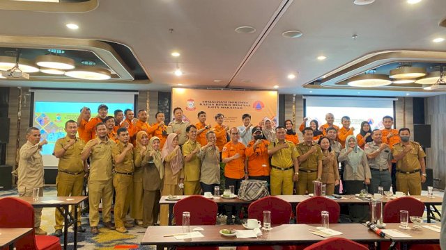 BPBD Makassar dan LPPM Unhas Sosialisasi Kajian Risiko Bencana