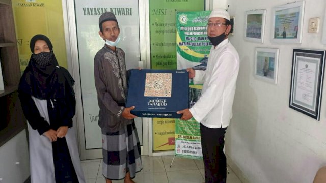 Dokumen penyerahan Donasi yayasan Kiwari