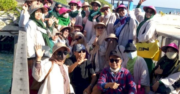 DWP FIKP Unhas Raker di Pulau, Langsung Jalankan Proker