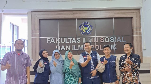 Dekan Fisip Unismuh Lepas Tim PkM ke Davao City, Filipina