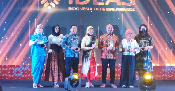 Top, Perumda Air Minum Makassar Sabet Penghargaan IDEAS 2022