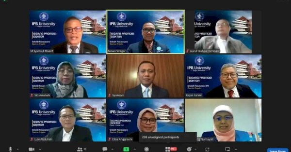 Selamat! Syamsari Kitta Raih Gelar Doktor