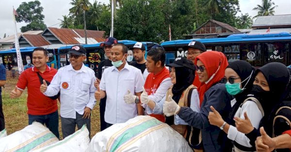 Apresiasi Peserta Jalan Sehat ‘Anti Mager’ di Bone Disertai Pungut Sampah