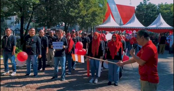 Buka Porseni, Sekwan Makassar Dahyal Teriak ‘Merdeka’