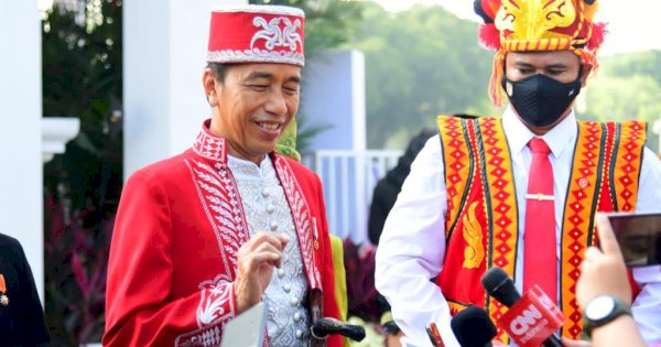 Kenakan Baju Dolomani pada HUT ke-77 Kemerdekaan RI, Jokowi: Dari Buton