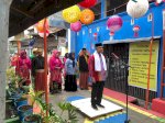 Sekdis Perpustakaan Pembina Upacara di Lorong Srikandi