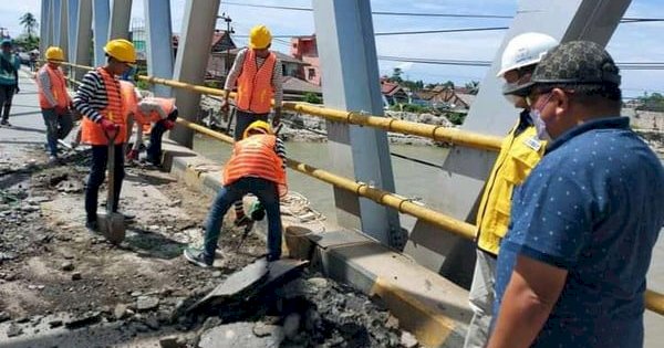 Muhammad Fauzi Harap Perbaikan Jembatan Masamba Segera Dirampungkan