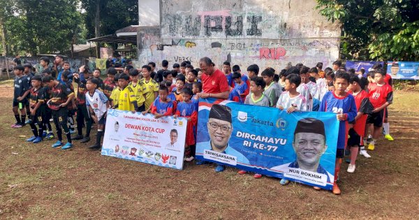 Bang Sani dan Bang Nur Rokhim bikin Turnamen Mini Soccer U12 Tahun