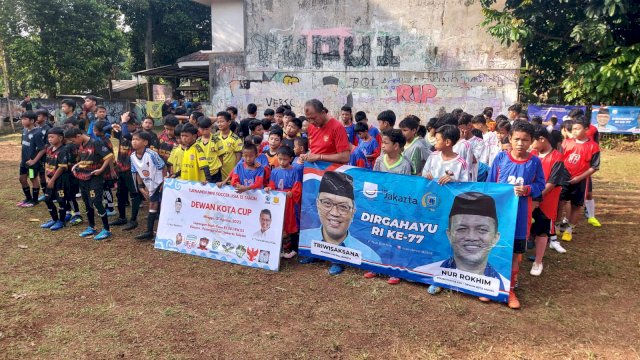 Bang Sani dan Bang Nur Rokhim bikin Turnamen Mini Soccer U12 Tahun