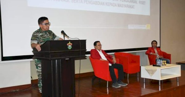 Kuliah Umum di FT Unhas, Pangdam Ingatkan Civitas Akademik Harus Jawab Masalah Kebangsaan