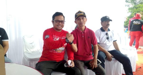Ikuti Kirab Gowa Berua, Pimpinan Golkar Bontonompo Tegas Dukung DM