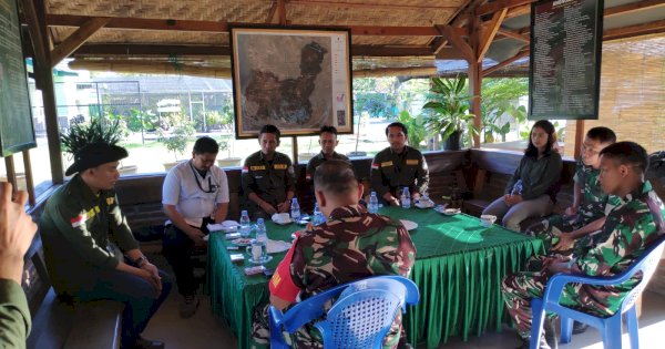 IWO Maros dan Kodim Jalin Silaturahmi: Saling Menguatkan