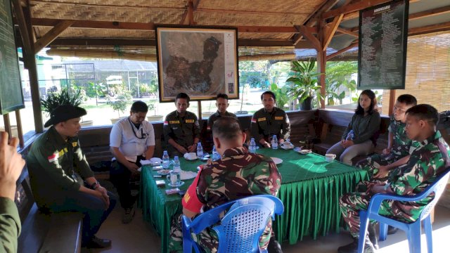 IWO Maros dan Kodim Jalin Silaturahmi: Saling Menguatkan