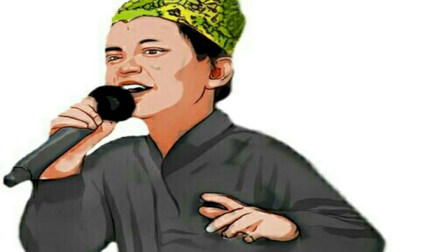 Ilustrasi Farel Prayoga bernyanyi di hadapan Presiden Jokowi di Istana: Dodi/Harianews