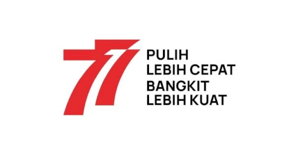 HUT RI Ke-77, Berikut Makna dan Filosofi Logo Angka 77