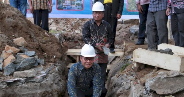 Peletakan Batu Pertama Gereja, Danny Pomanto: Semua Ummat Harus Bersatu