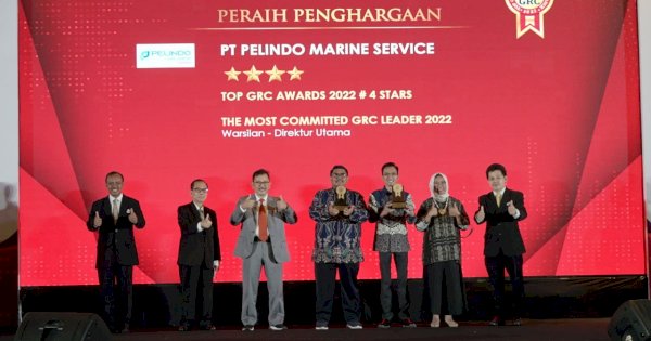Digitalisasi Membawa Pelindo Marines Hattrick Penghargaan Top GRC