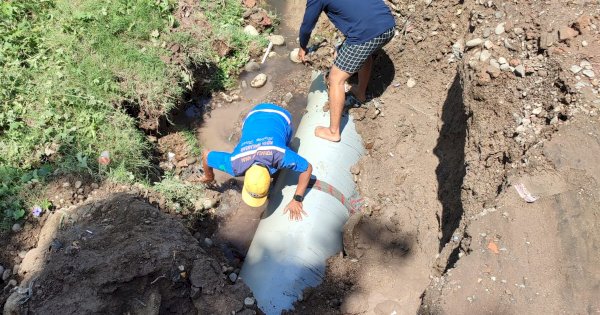 Pipa Utama Bocor di Gowa, MU Hingga Manggala Kena Dampak: PDAM Siapkan Tangki