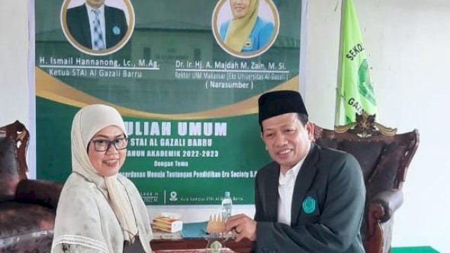 Rektor UIM Beri Motivasi ke STAI Al Gazali Barru