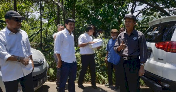 Dinas Perumahan Survei Fasum Fasos di Kompleks Pemda Nipa-Nipa