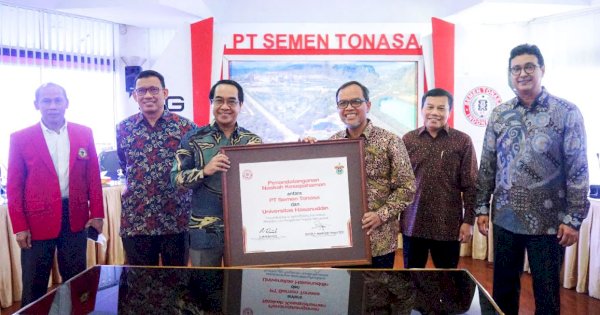 Perkuat Kolaborasi, PT Semen Tonasa dan Unhas Jalin Kerjasama