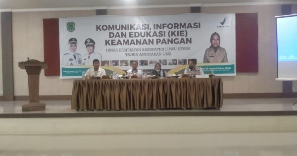 Dinkse Lutra Lakukan Edukasi Kemanan Pangan