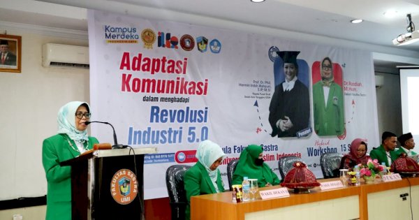 Prodi Komunikasi UMI Hadirkan Guru Besar UGM Bicara Revolusi Industri Era 5.0
