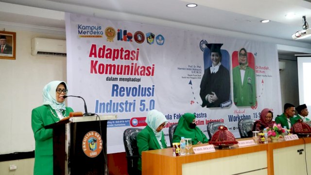 Prodi Komunikasi UMI Hadirkan Guru Besar UGM Bicara Revolusi Industri Era 5.0