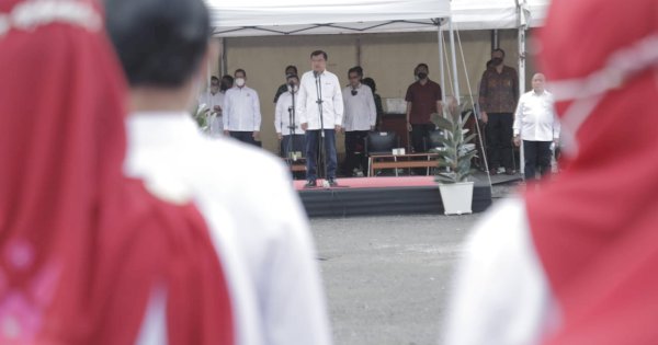 HUT PMI ke 77, Jusuf Kalla: Terus Berbuat Kebaikan