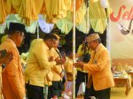 Pelantikan Golkar Bone, Fahsar Padjalangi Suarakan Airlangga Presidenku dan TP Gubernurku