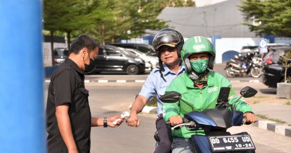 Direksi dan Pegawai PDAM Siap Naik Ojol Pergi dan Pulang Kantor