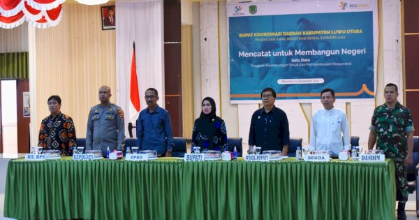 Sukseskan Pendataan Awal Ragsosek 2022 di Luwu Utara