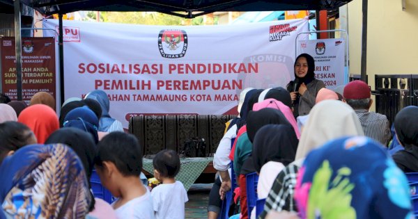 Pemilih Perempuan di Makassar Lebih Besar dari Laki-Laki