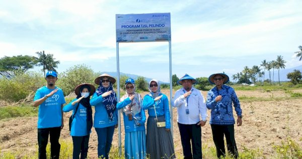 HUT Pelindo, Regional 4 Tanam 2.747 Pohon Buah di Sigi