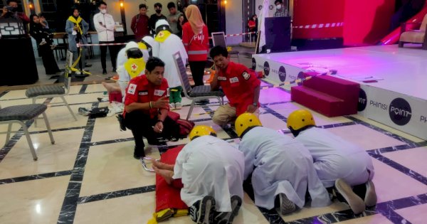 Siswa Antusiasi Ikuti Lomba di PMI Day’s Bekerjsama Mall PiPo