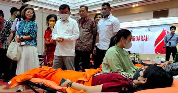 JK Terima Kasih ke Para Pendonor di Tanah Air