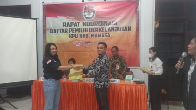 KPU Mamasa Rilis Daftar Pemilih Berkelanjutan September: 114.8777