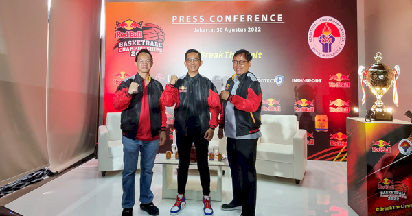 AHEB Bekerjasama Kemenpora RI Gelar Red Bull Basketball Championships 2022