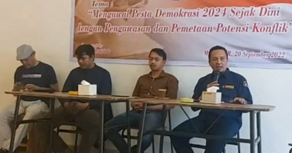 Aktivis Mahasiswa Komitmen jadi ‘Mata dan Terlinga’ Bawaslu Makassar Agar Pemilu Aman dan Damai