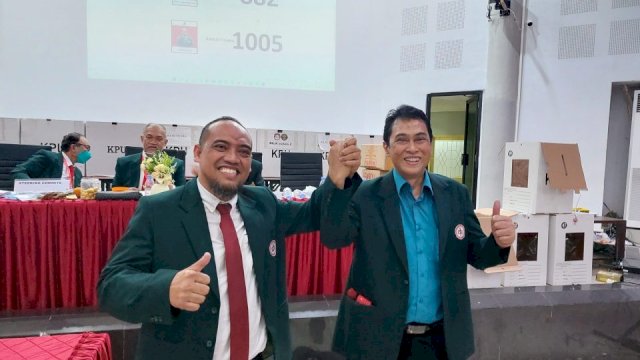 Dokter Abdul Azis (kiri) dan Muh Amsyar Akil (kanan). 